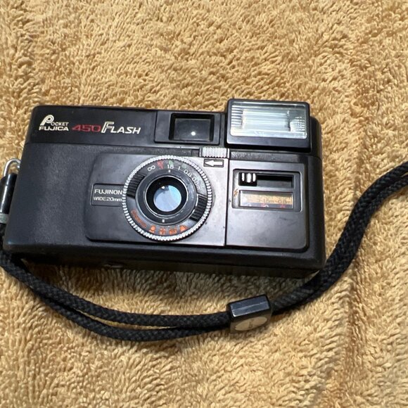 Fujica Pocket 450 Flash 110 Film Camera – Flash & Shutter Working - Picture 5 of 9